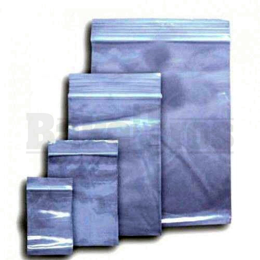 APPLE BAGS BAGGIES 3434 3/4" x 3/4" CLEAR Pack of 1 100 Per Pack