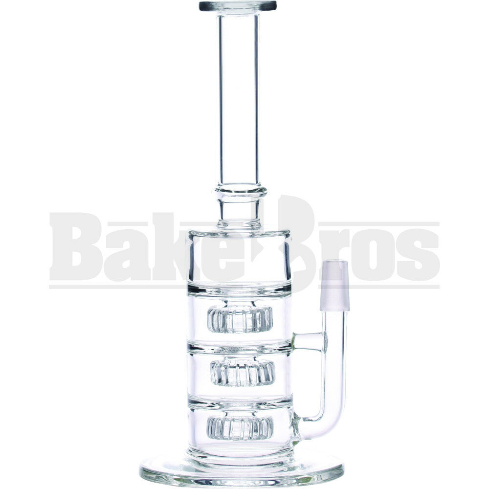 WP 3X SHOWERHEAD PERC 10" CLEAR MALE 14MM