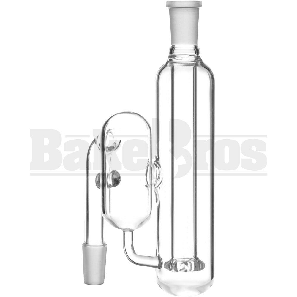 ASHCATCHER SHOWERHEAD PERC 2 CHAMBER ROUND BOTTOM CLEAR MALE 14MM