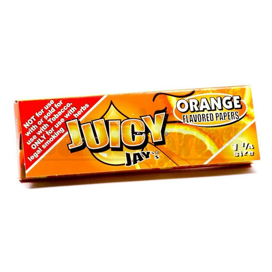 JUICY JAY'S FLAVORED PAPERS 32 LEAVES 1 1/4 ORANGE Pack of 1