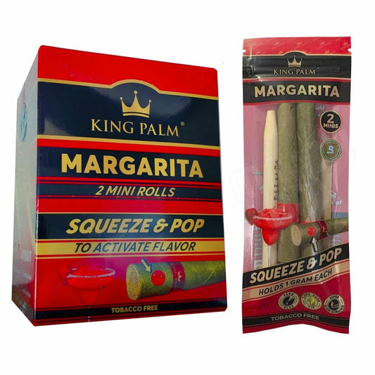 King Palm Wraps Mini 2 per Pack Margarita Pack of 20