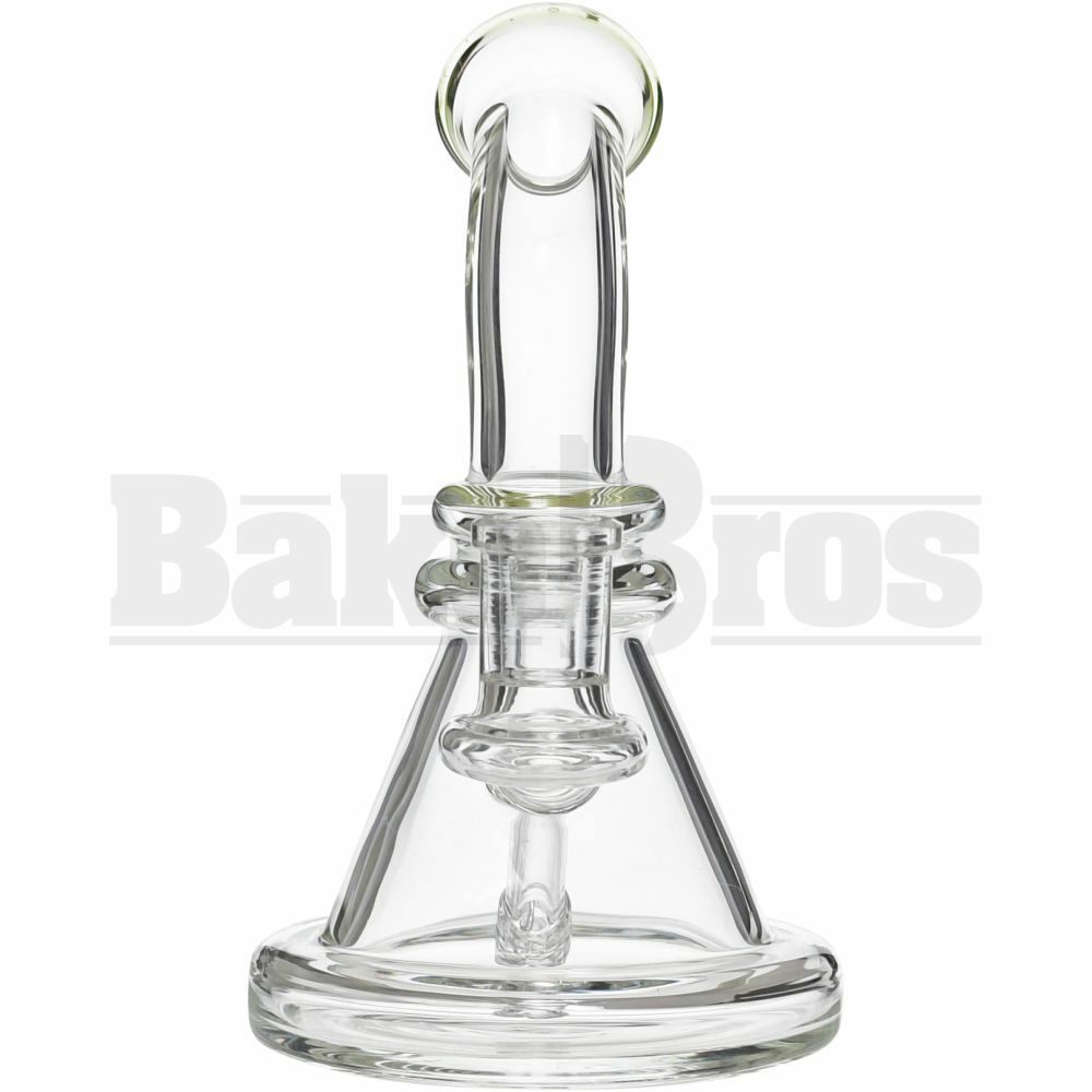 WP BENT NEXT SHRUB BEAKER DESIGN BANGER HANGER W/ BARREL PERC TOP 7" OLIVE GREEN FEMALE 14MM