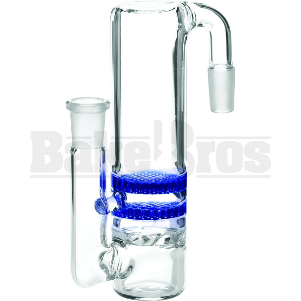 ASHCATCHER 2X HONEYCOMB & TURBINE PERC S CONFIG BLUE MALE 14MM