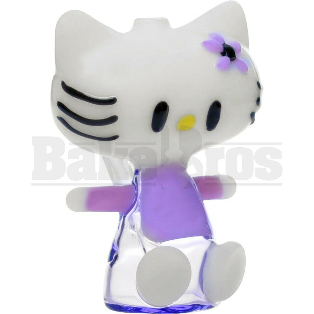 BLUE LABEL WP RIG KITTY CAT KITTEN CARTOON SITTING W/ BOW 4" PINK MALE 10MM