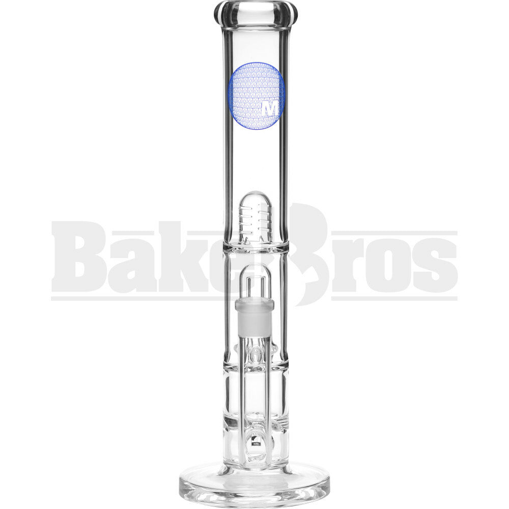 MAVERICK WP ATOMIC TURBINE PERC 7MM THICK STEMLESS 14" CLEAR FEMALE 18MM