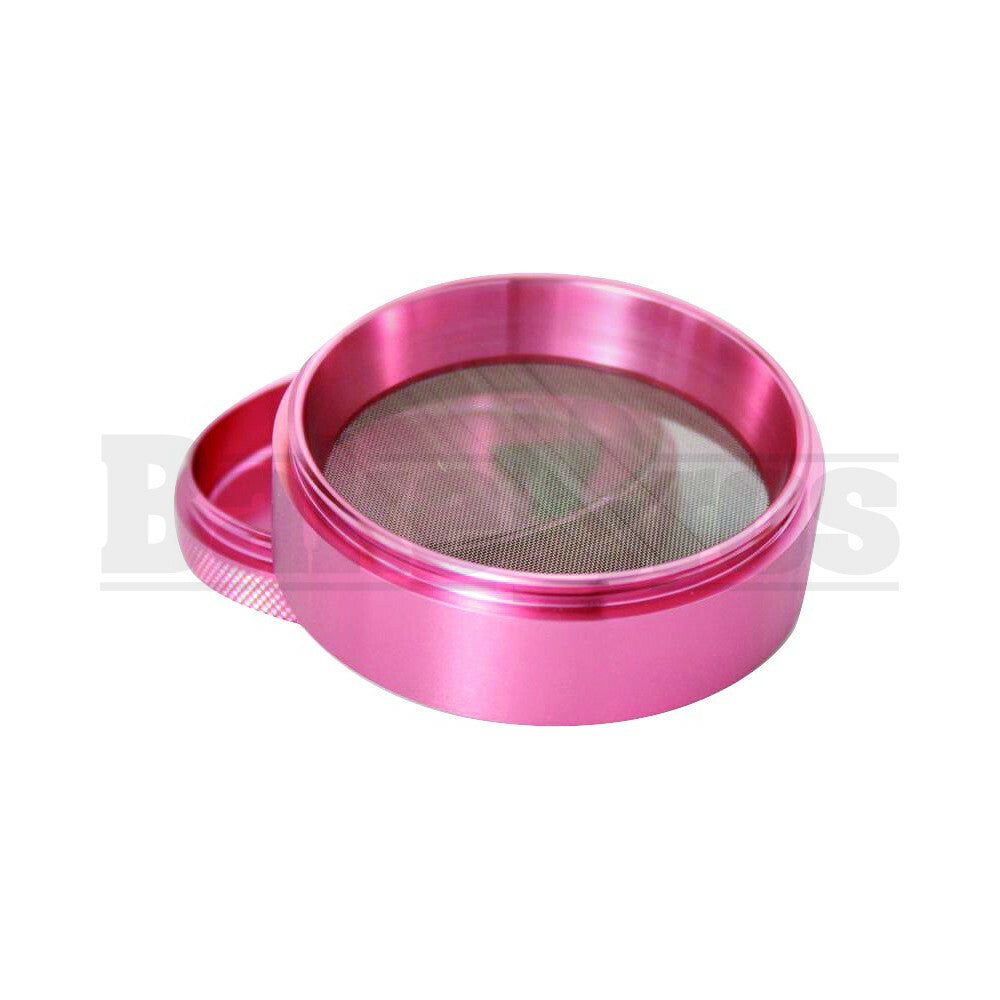 SHARPSTONE HARD TOP GRINDER 4 PIECE 2.5" PINK Pack of 1