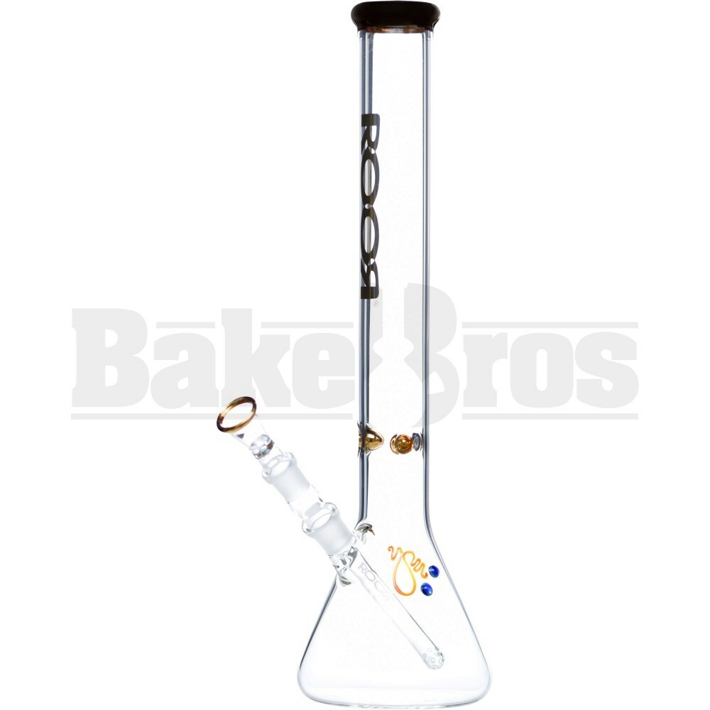 ROOR WP OG BEAKER GOLD PLATED 18" GOLD FEMALE 18MM