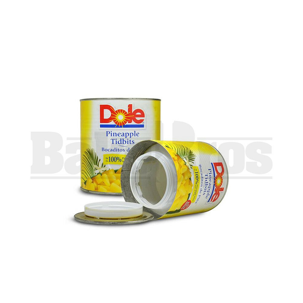 STASH SAFE CAN KITCHEN DOLE PINEAPPLE TIDBITS ASSORTED XL