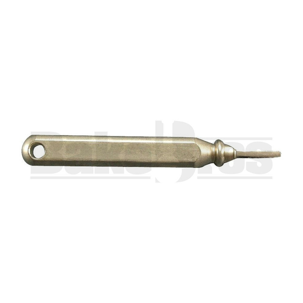 METAL DABBER TOOL WITH KEYRING STAINLESS STEEL 2"