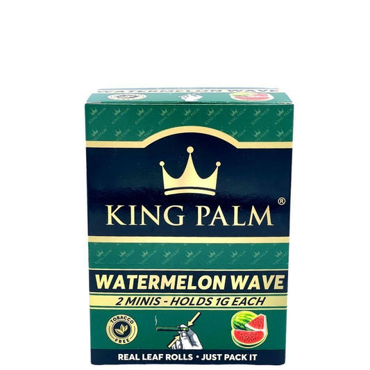 King Palm Wraps Mini 2 per Pack Watermelon Wave Pack of 20