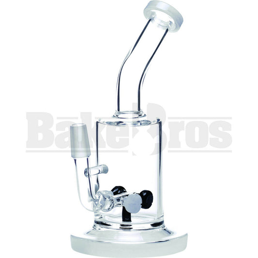 WP TABLE TOP RIG WITH TIRE PERC BENT NECK 7" IVORY WHITE MALE 14MM