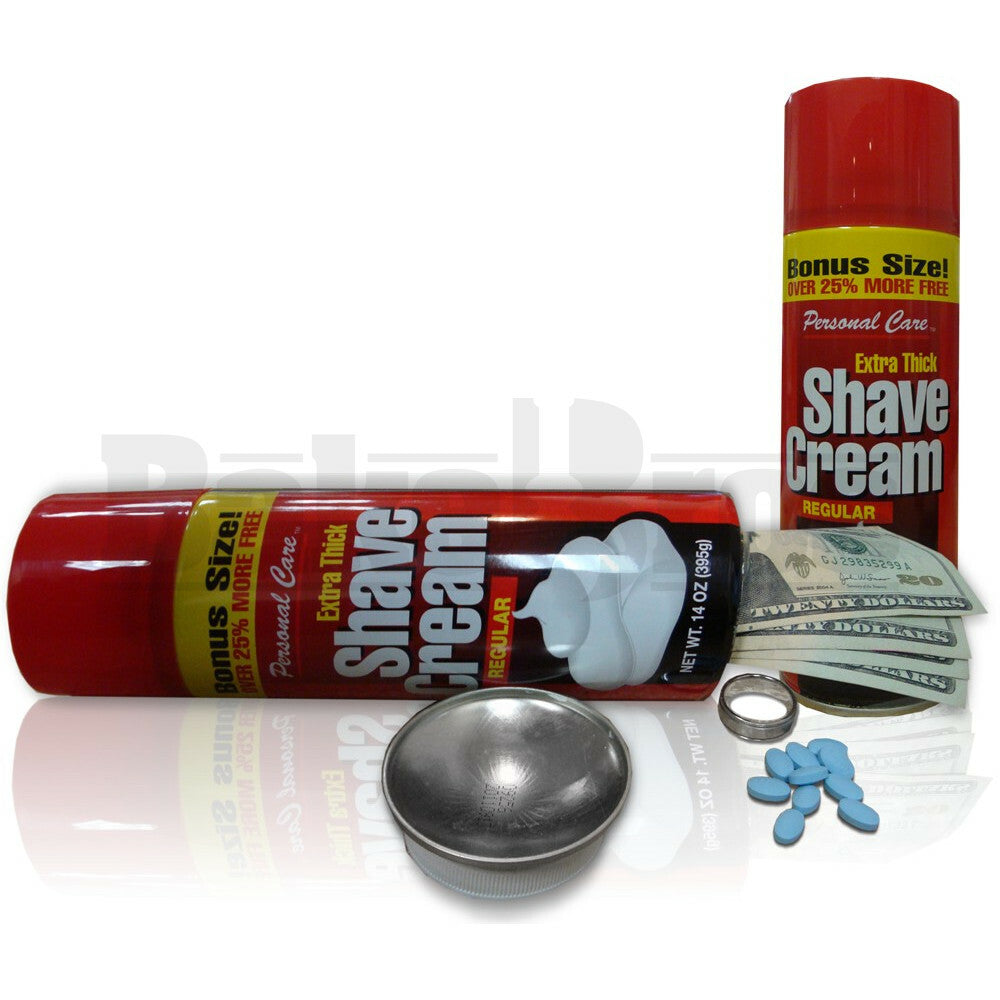 STASH SAFE CAN PERSONAL CARE SHAVE CREAM EXTRA THICK REGULAR SINGLE SIZE