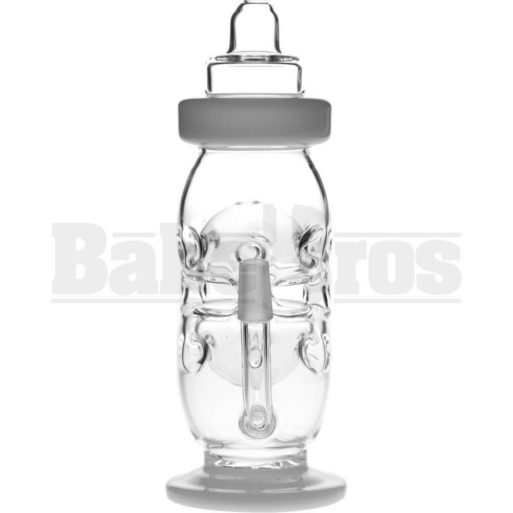 WP BABY BOTTLE FABERGE EGG SWISS BODY 10" CLEAR MALE 14MM