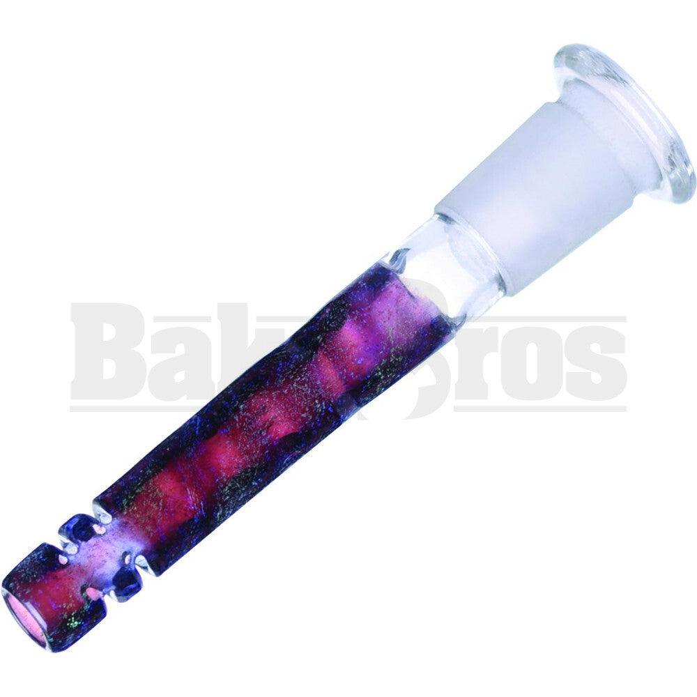 18MM BY 14MM DOWNSTEM STANDARD DIFFUSER DICHRO PURPLE 3.3"