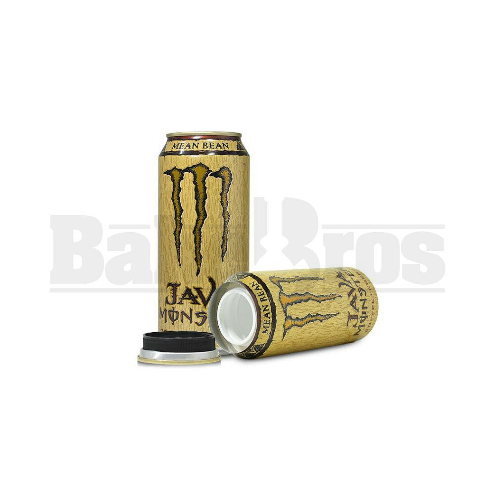 STASH SAFE CAN MONSTER ENERGY DRINK MEAN BEAN 16 FL OZ