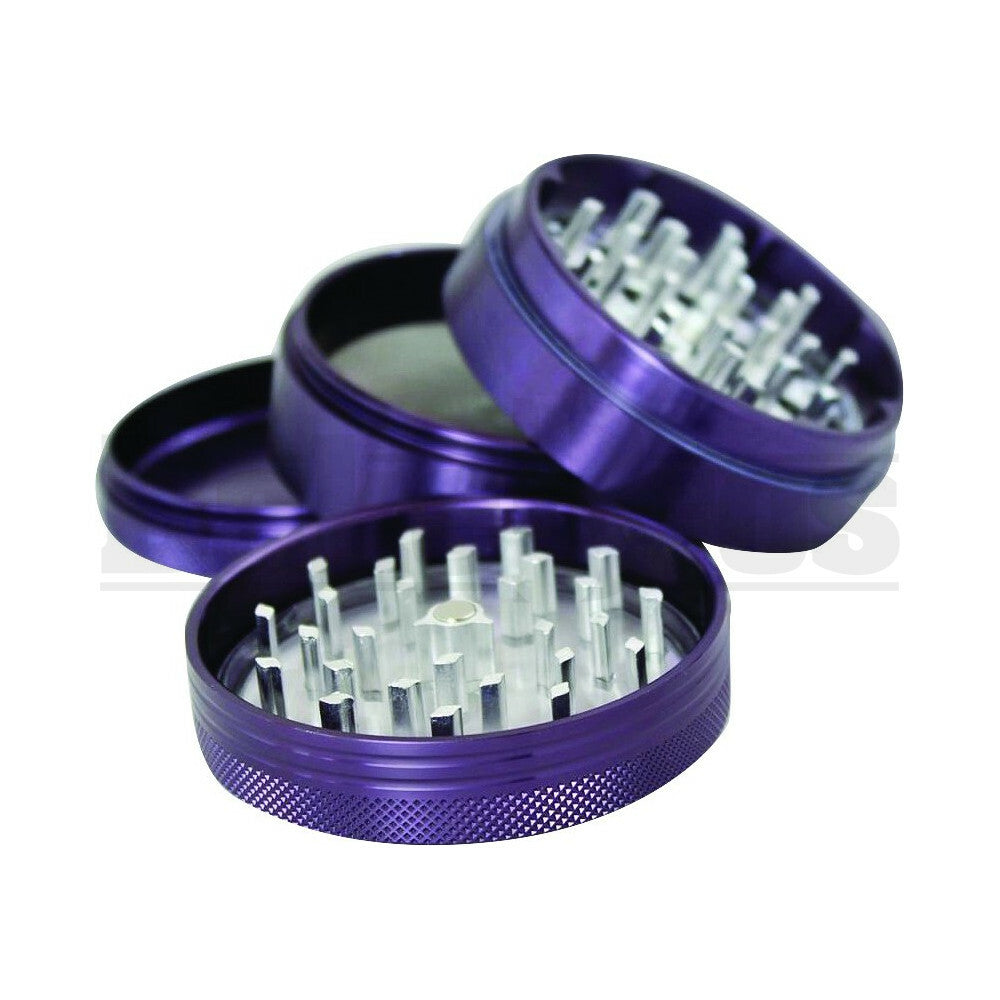 SHARPSTONE CLEAR TOP GRINDER 4 PIECE 2.5" PURPLE Pack of 1