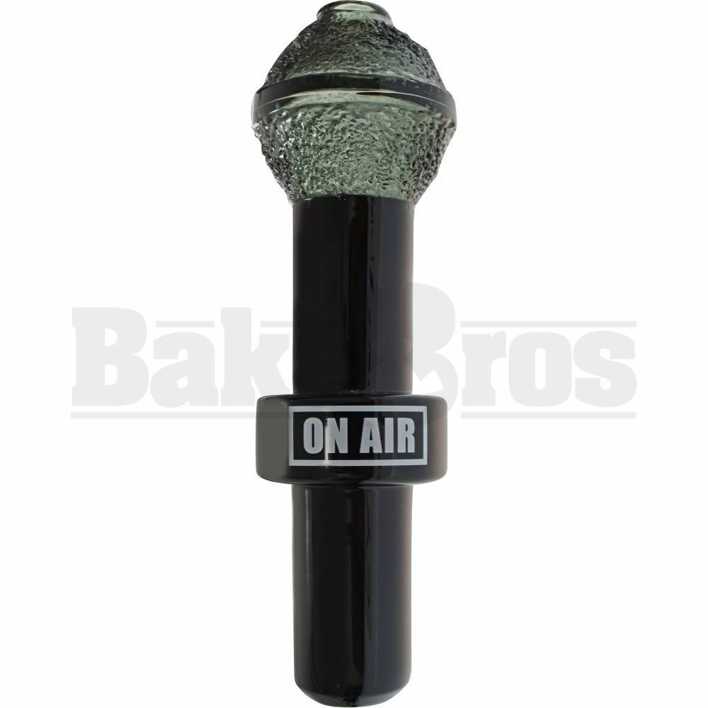 MATHEMATIX GLASS MICROPHONE TO CAN W/ HONEYCOMB BARREL PERC 13" EMERALD FEMALE 14MM