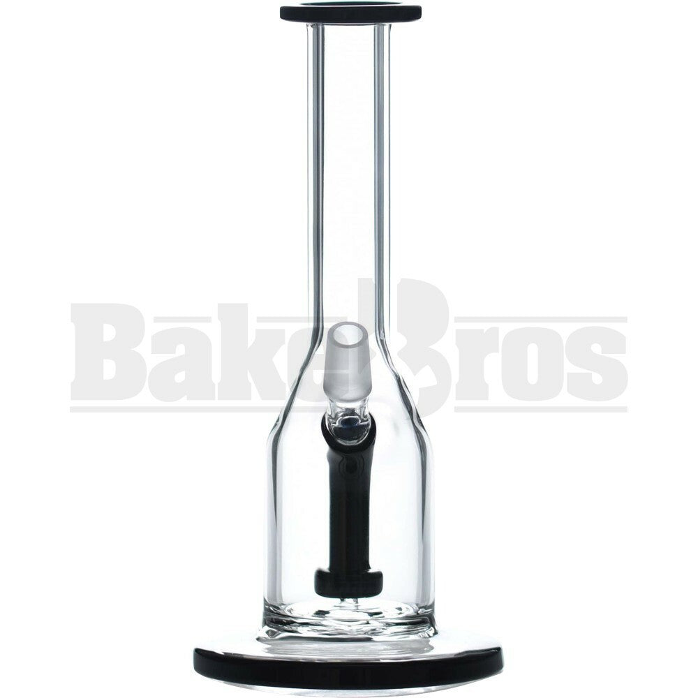 WP SLEEK BEAKER W/ SHOWERHEAD PERC 7" BLACK MALE 14MM