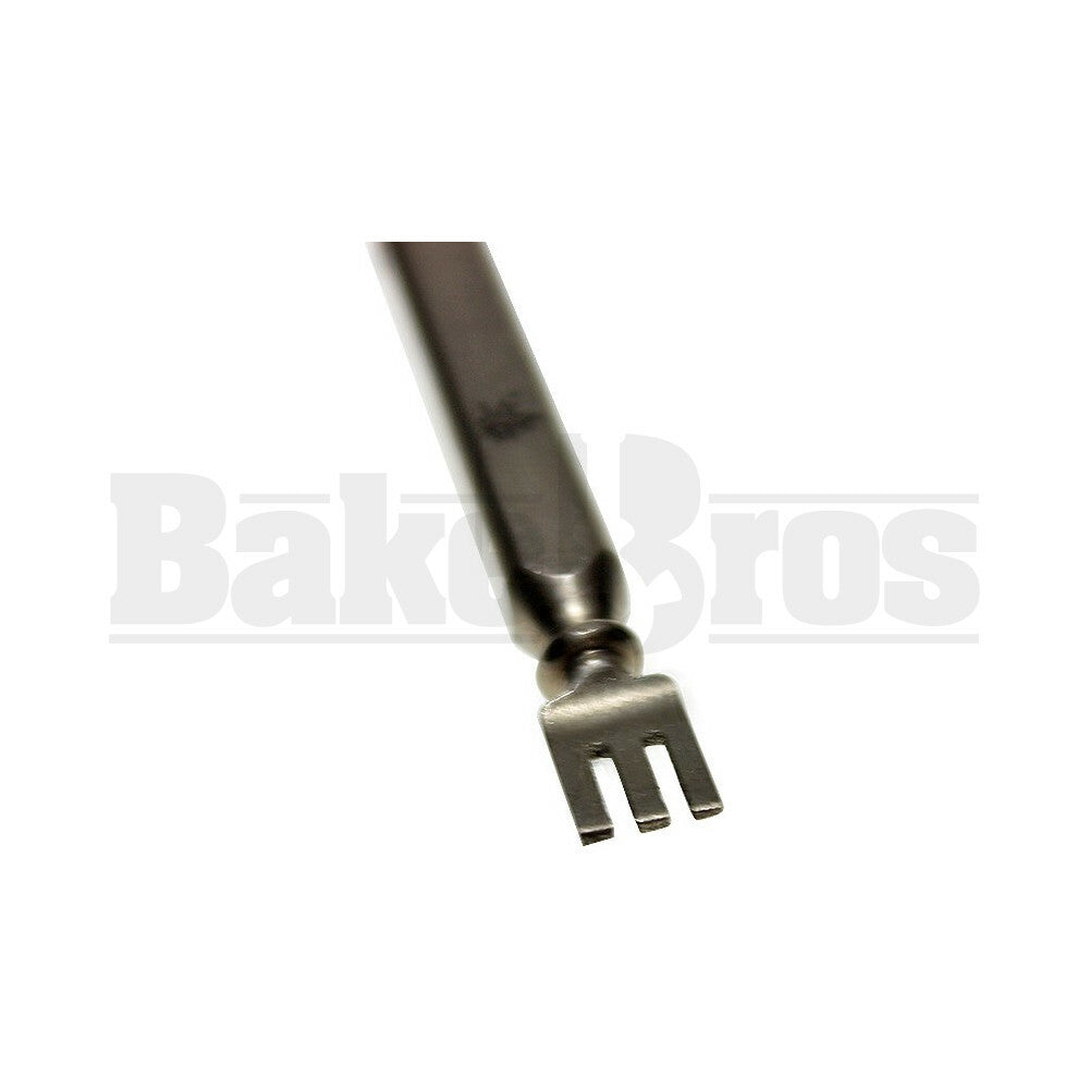 METAL DABBER TOOL WITH KEYRING STAINLESS STEEL 2"