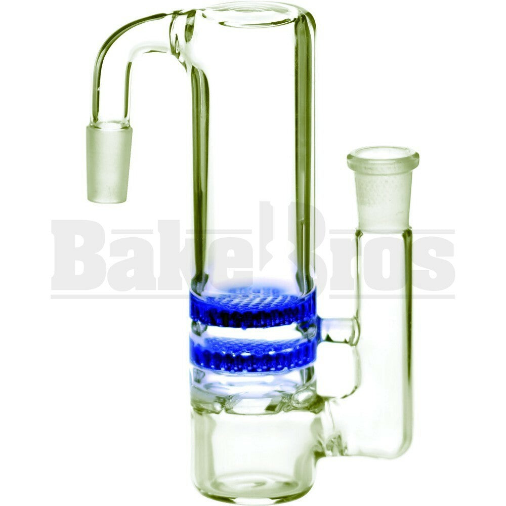 ASHCATCHER 2X HONEYCOMB & TURBINE PERC S CONFIG BLUE MALE 14MM