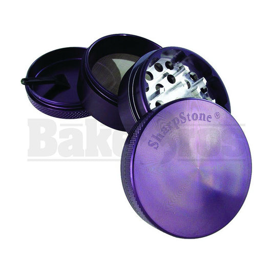 SHARPSTONE HARD TOP GRINDER 4 PIECE 2.2" PURPLE Pack of 1