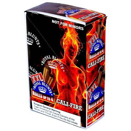 Xxl Royal Blunts K Series Cigar Wraps 2 Per Pack Cali-Fire Pack Of 25