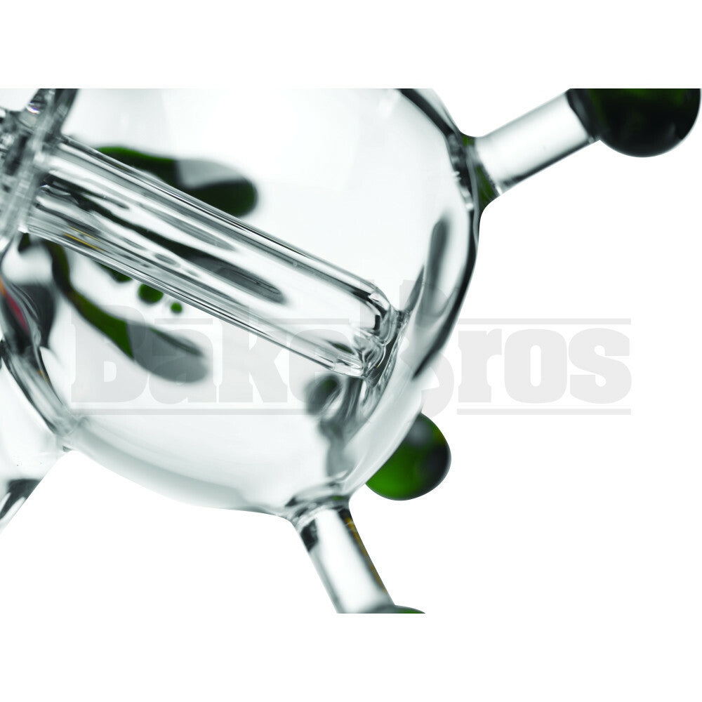 WP BOOT SHAPE BUBBLER 7" CLEAR MALE 10MM