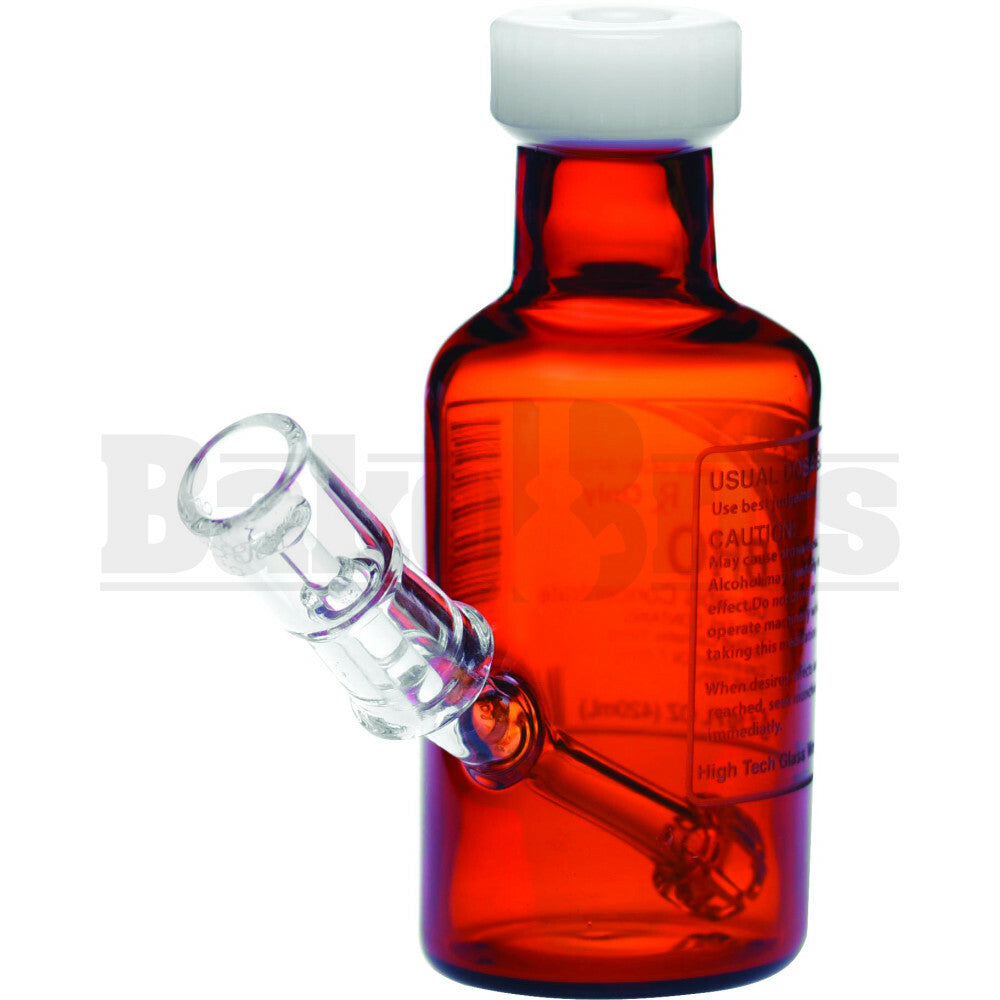 HIGH TECH WP BHO CLASSIC PRESCRIPTION BOTTLE 6" AMBER MALE 18MM