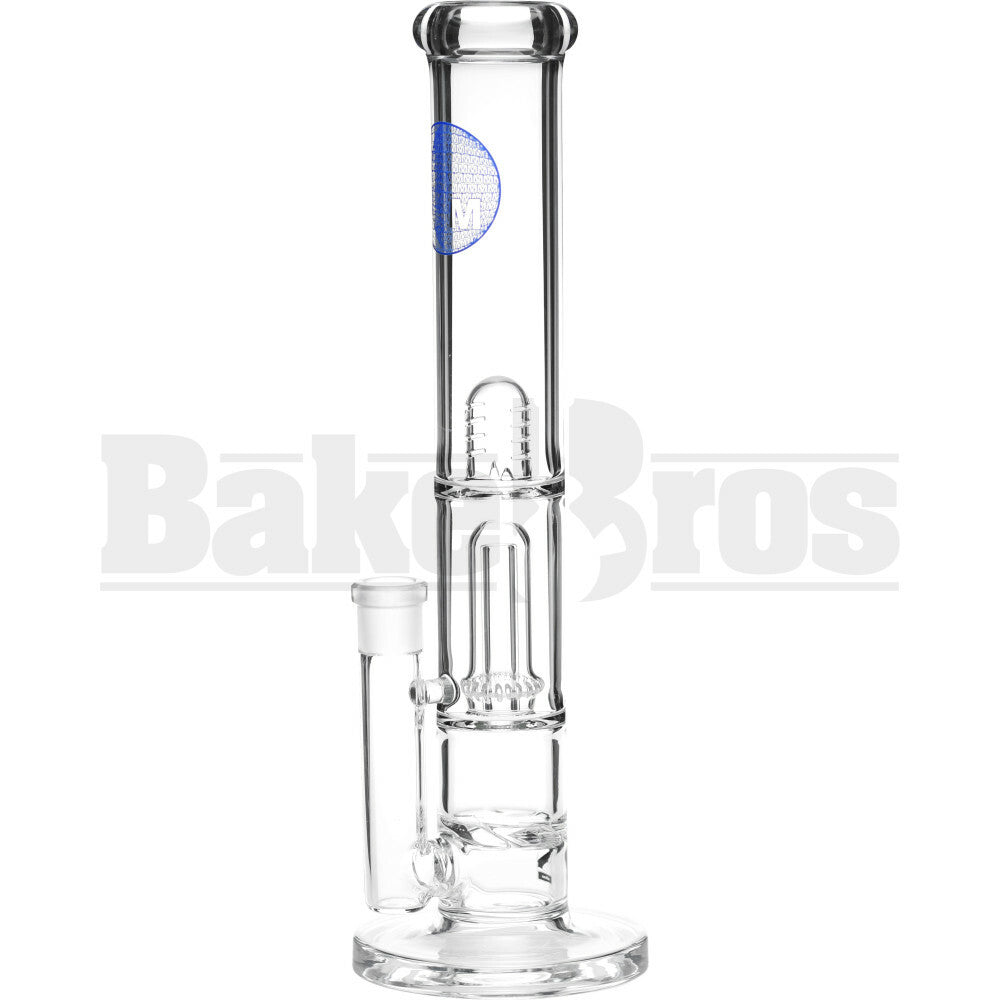 MAVERICK WP ATOMIC TURBINE PERC 7MM THICK STEMLESS 14" CLEAR FEMALE 18MM