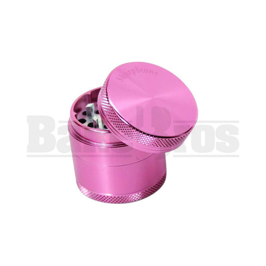 SHARPSTONE HARD TOP GRINDER 4 PIECE 1.5" PINK Pack of 1