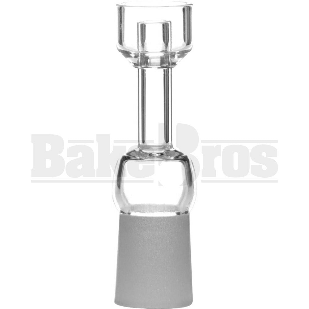 14MM QUARTZ GLASS NAIL DOMELESS VAPOR JOINT CLEAR FEMALE