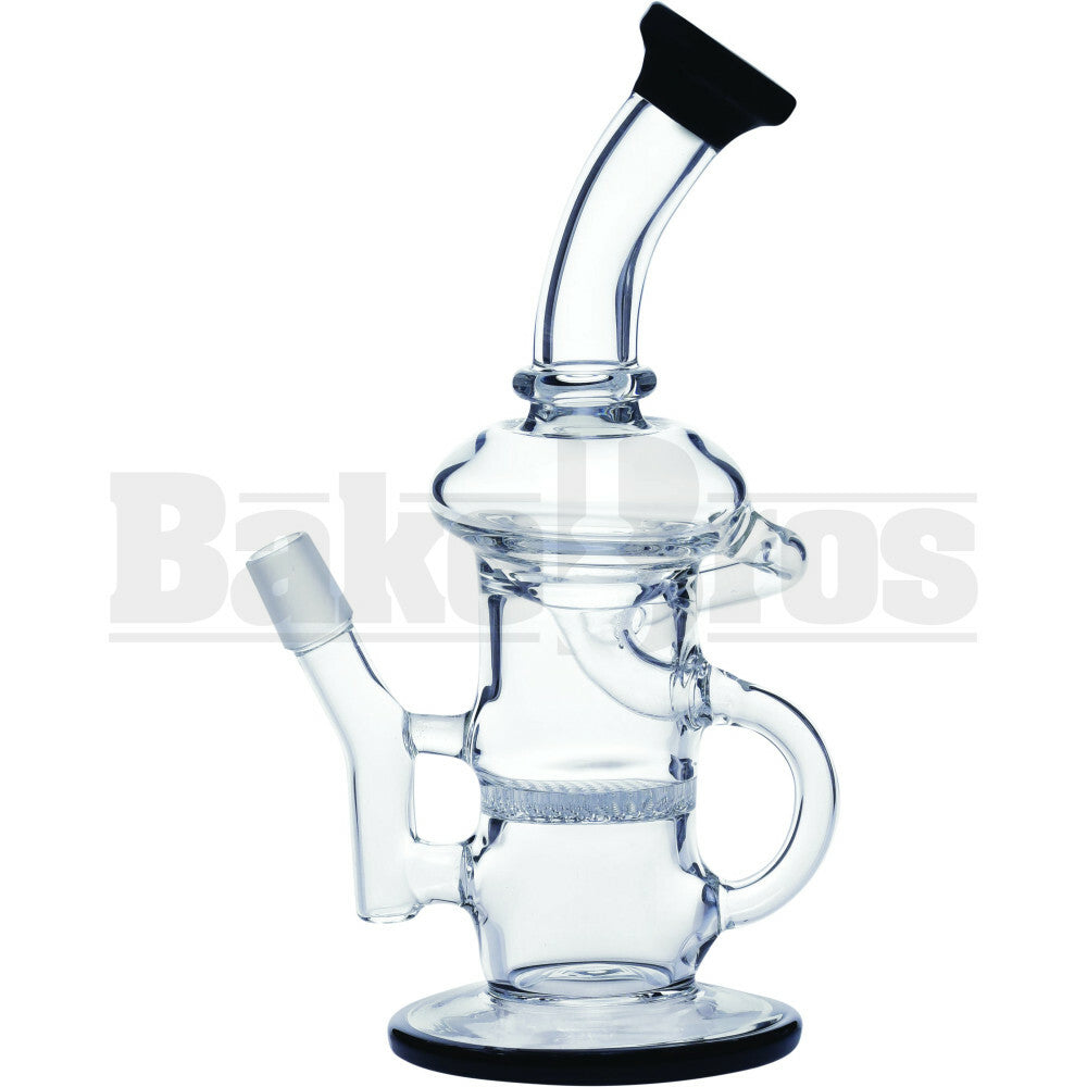 WP KLEIN RECYCLER HONEYCOMB DISK PERC 10" BLACK MALE 18MM