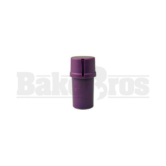 MEDTAINER CONTAINER GRINDER 3 PIECE 3.5" SOLID PURPLE Pack of 1