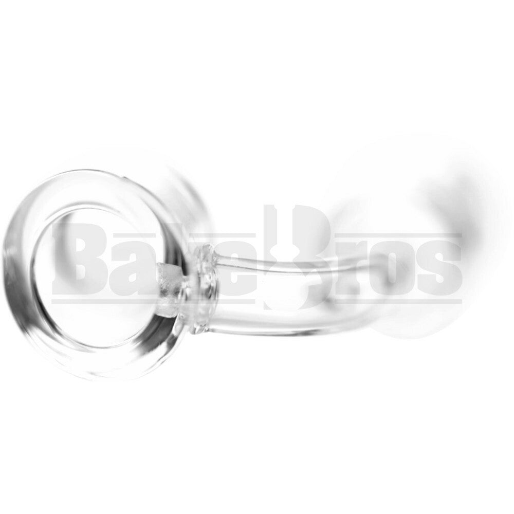 18MM NAIL 4MM THICK BANGER QUARTZ DOMELESS HONEYPOT CLEAR MALE