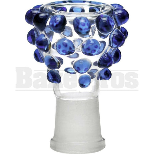 FEMALE BOWL POLKA DOT HOLDER CHERRY BLUE 18MM