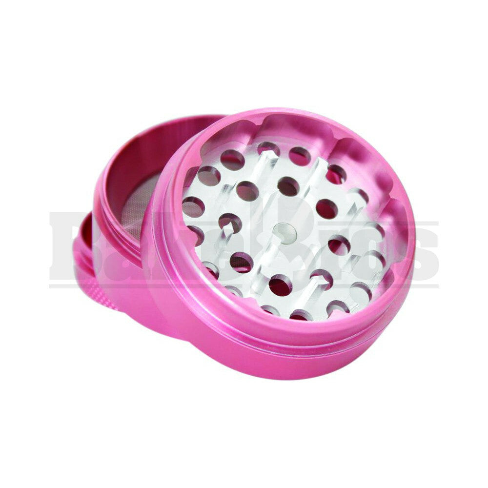 SHARPSTONE CLEAR TOP GRINDER 4 PIECE 2.2" PINK Pack of 1