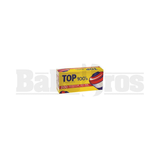 TOPS PREMIUM 100S CIGARETTE FILTER TUBE 100MM 200PCS PER BOX UNFLAVORED Pack of 1