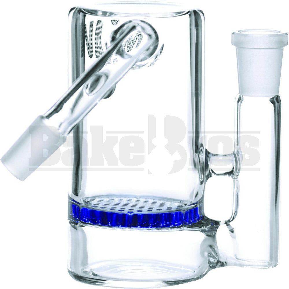 MAVERICK ASHCATCHER HONEYCOMB ANGLED JOINT BLUE MALE 14MM