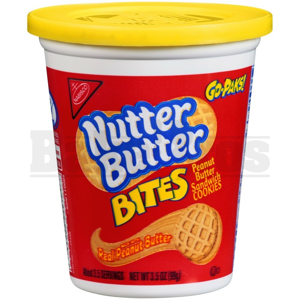 STASH SAFE NABISCO GO PAKS NUTTER BUTTER BITES 3.5 OZ