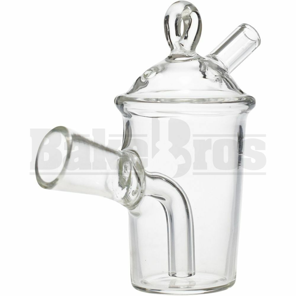 GLASS BLUNT OR PRE ROLLED CONE JOINT BUBBLER SUNDAE CUP