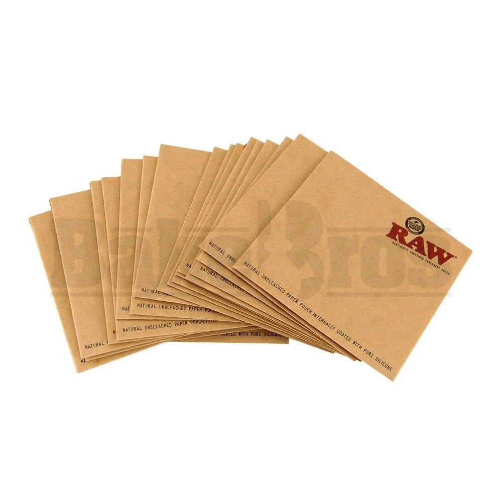 RAW PARCHMENT PAPER SQUARES 5" X 5"(100 LEAVES) UNFLAVORED Pack of 1