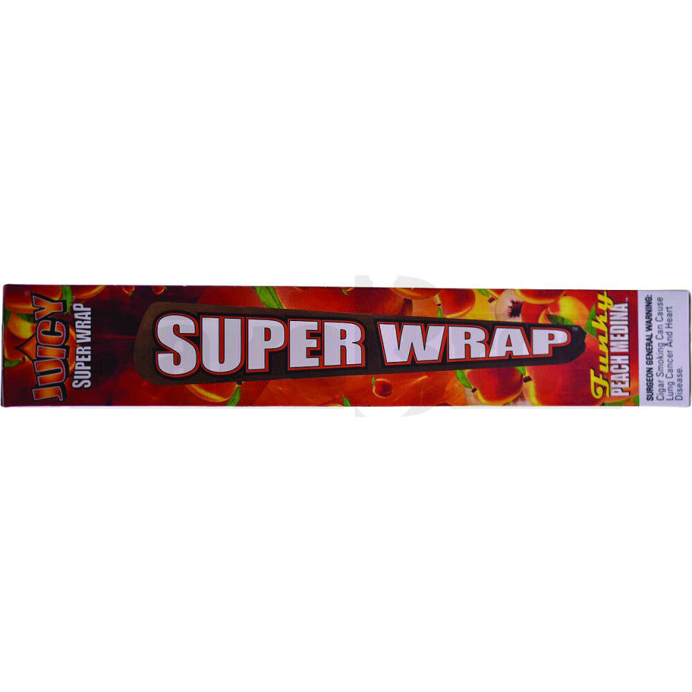 JUICY JAYS SUPER WRAP 9" FUNKY PEACH MEDINA Pack of 1