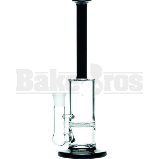 WP HONEYCOMB PERC STEMLESS STRAIGHT TUBE 10" BLACK FEMALE 18MM