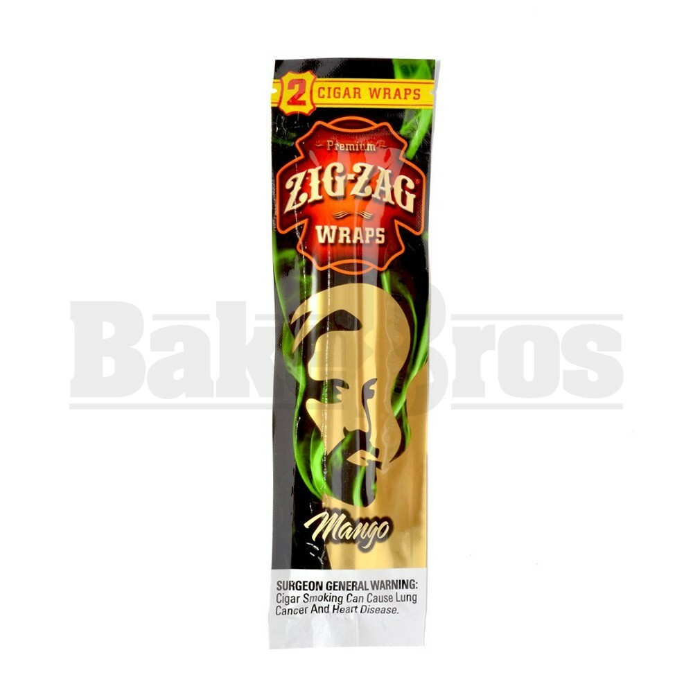 ZIG ZAG CIGAR WRAPS 2 PER PACK MANGO Pack of 1