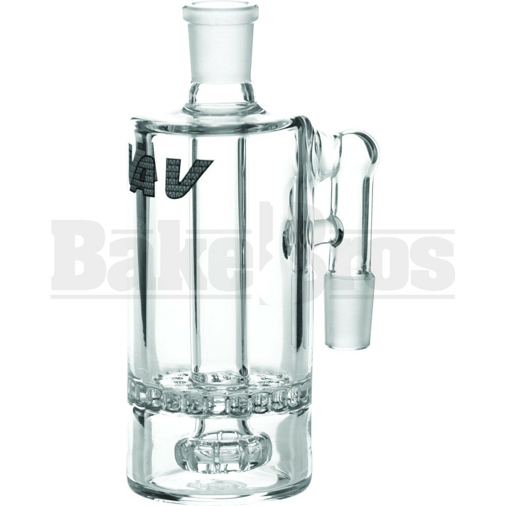 MAVERICK ASHCATCHER HONEYCOMB SHOWERHEAD PERC 90* JOINT CLEAR MALE 14MM