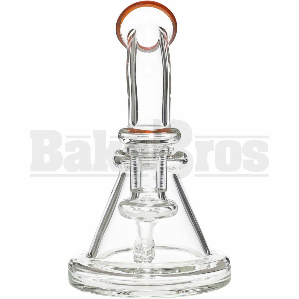 WP BENT NECK SHRUB BEAKER DESIGN BANGER HANGER W/BARREL PERC CARAMEL FEMALE 14MM