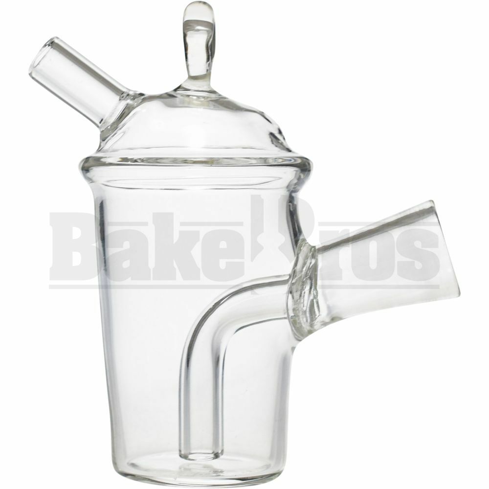 GLASS BLUNT OR PRE ROLLED CONE JOINT BUBBLER SUNDAE CUP