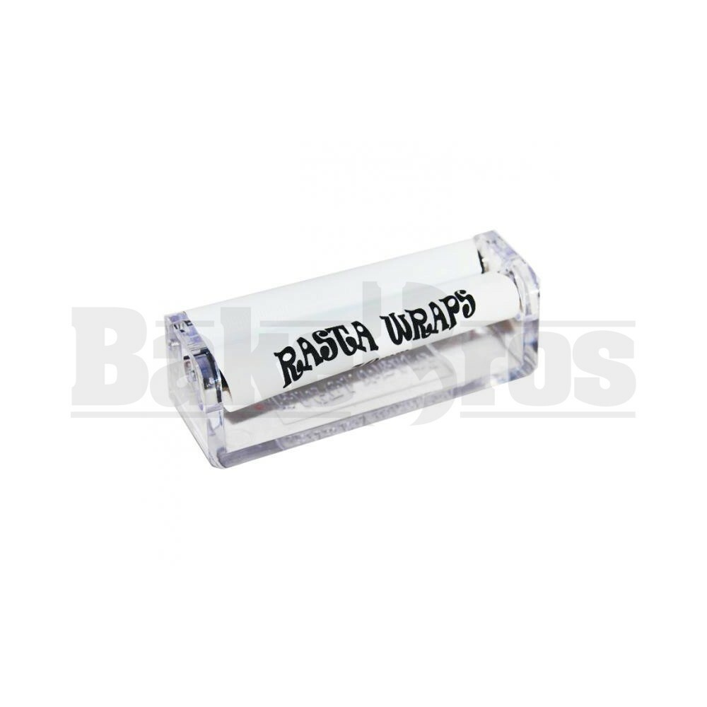 RASTA WRAPS CIGARETTE ROLLING MACHINE WHITE Pack of 1 78MM