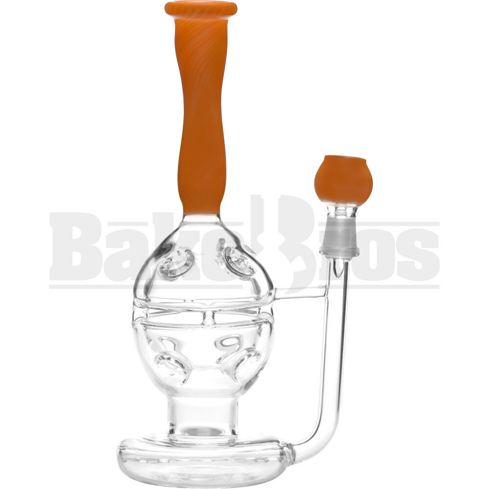 WP INLINE PERC FABERGE EGG BODY 10" ORANGE MALE 14MM