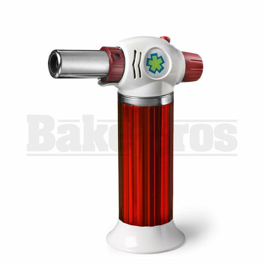 WHIP-IT! BUTANE LIGHTER TORCH ION RED Pack of 1 7"